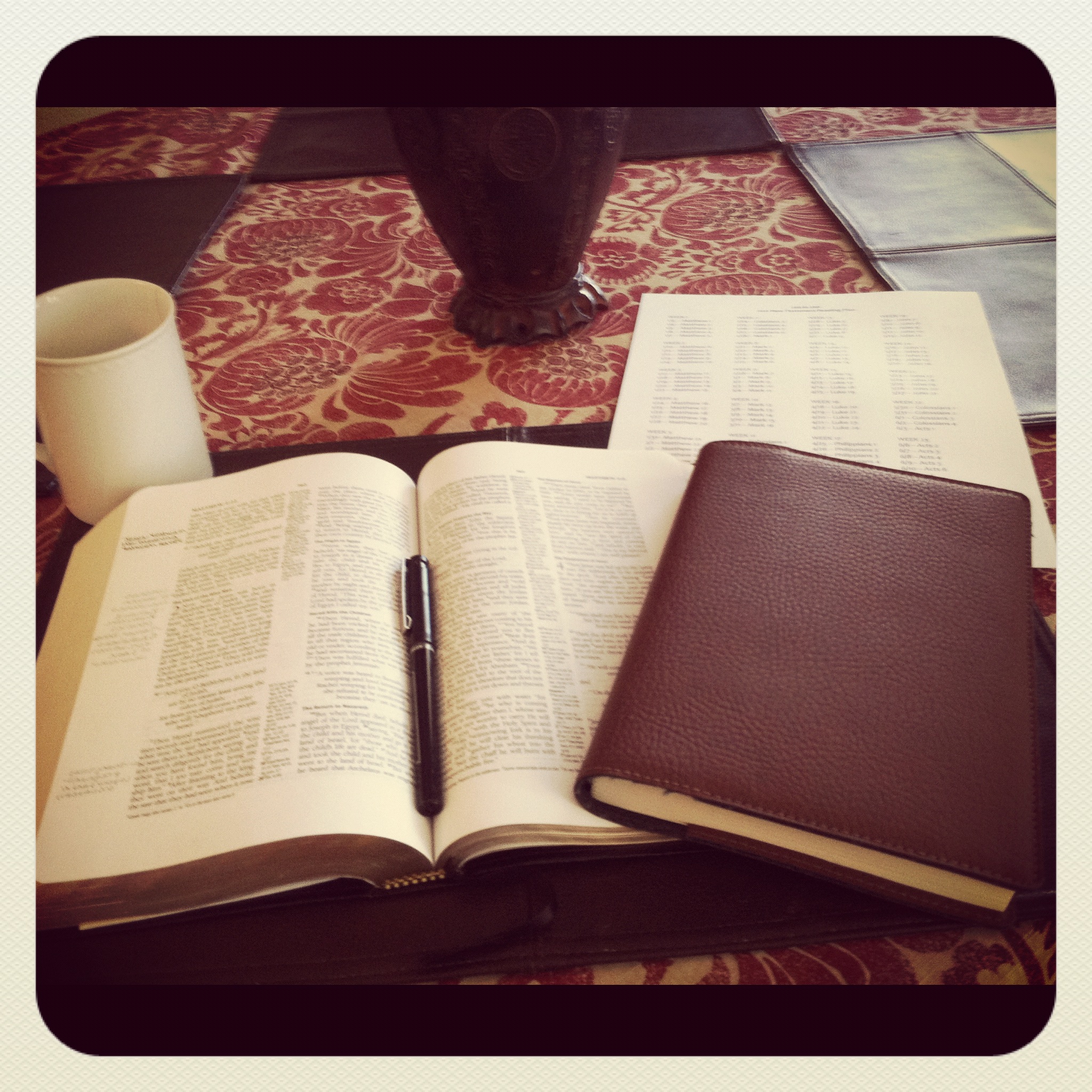 Savoring the New Testament in 2012