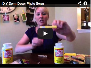 DIY Your Dorm: Photo Swag